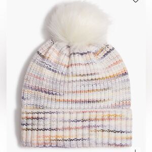J.Crew Space Dyed Pom-Pom Beanie
